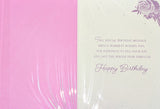 Open Female Birthday - Traditional Purple Bunting