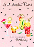 Niece Birthday - Cocktails Pink