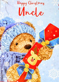 Uncle Christmas - Cute Bear With Cracker