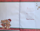 Nanna & Grandad Christmas - Cute big brown bears