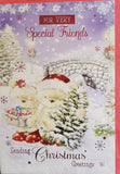 Friends Christmas - Cute in front of bridge