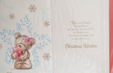 Great Granddaughter Christmas - Bear blue
