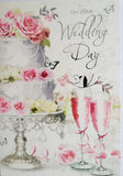 Wedding Day - Traditional two glasses