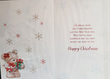 Open Christmas - Cute Bear and Gift