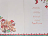 Nephew & Partner Christmas - Cute Bears With Gifts