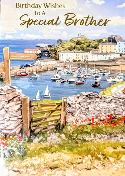Brother Birthday - Traditional Harbour & Gate
