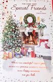 Friends Christmas - Traditional Living Room Words