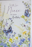 Niece Birthday - Blue butterfly