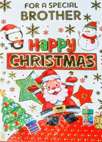 Brother Christmas - Santa & Stars