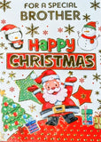 Brother Christmas - Santa & Stars