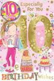 10 Girl Birthday - Badged