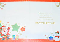 Babys First Christmas - Santa & Stars