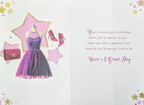 Sister Birthday - Purple Dress