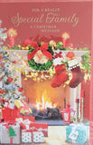 To All The Family Christmas - Traditional Door & Stairs