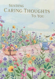 Thinking Of You - Traditional Garden Scene