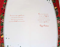 To Both Of You Christmas - Large 8 page Wreath