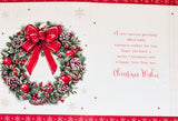 Open Christmas - Traditional Wreath Merry