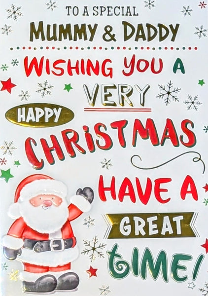Mummy & Daddy Christmas - Santa Great Time