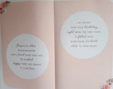 Granddaughter Birthday - Large 8 page Cute Flowers