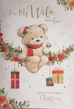 Wife Christmas - Large Cute bear