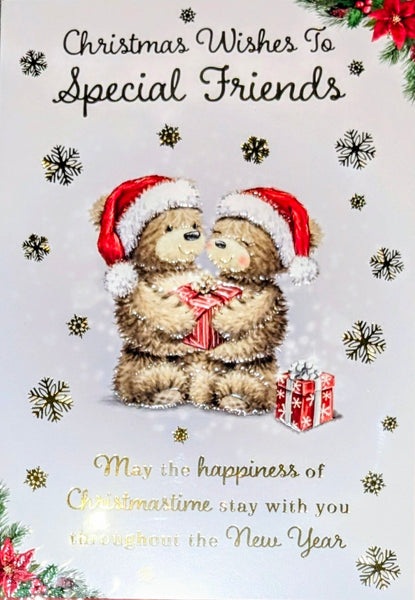 Friends Christmas - Cute Bears In Hats Special