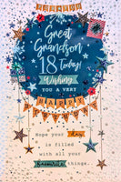 Great Grandson 18 Birthday