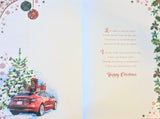 Husband Christmas - Traditional Car & Tree