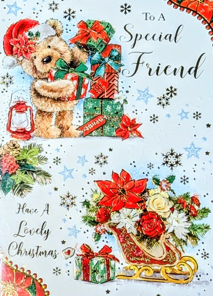 Friend Christmas - Cute Gifts & Sleigh