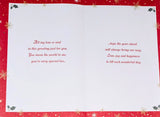 Husband Christmas - Large 8 Page Traditional Red