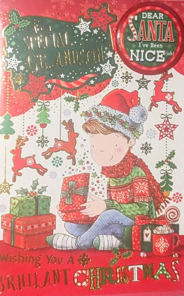 Grandson Christmas - Badged