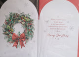 To Both Of You Christmas - Traditional Wreath