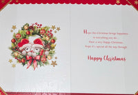 Nanna & Grandad Christmas - Cute Wreath