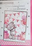 Granddaughter Birthday - Bear and Bunting