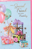 Friend Female Birthday - Balloons and Boxes
