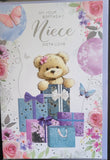 Niece Birthday - Cute Bear boxes and balloons