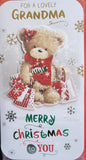 Grandma & Grandad Christmas - Slim Snow Globe