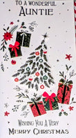 Auntie Christmas - Slim Tree & Gifts