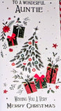 Auntie Christmas - Slim Tree & Gifts