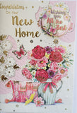 New Home - Traditional Flowers