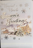 Uncle Christmas - Traditional Seasons Greetings