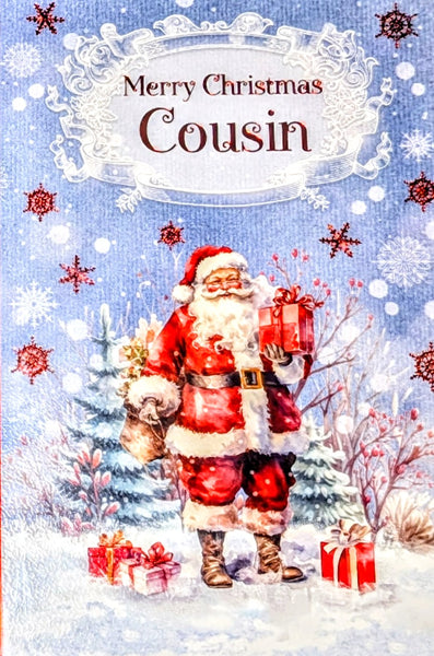 Cousin Male Christmas - Traditional Santa