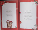 Husband Christmas - Large 8 Page Cute Red