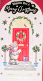 Open Christmas - Slim Cute Red Door