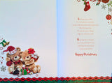 To Both Of You Christmas - Cute Bears With Gifts