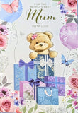 Mum Birthday - Cute Gift Boxes & Balloons