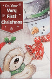 Baby's first  Christmas - Large Snowman