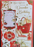 December Birthday - Traditional Keepsake