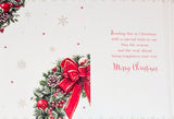 Open Christmas - Traditional Wreath Greetings