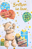 Brother In Law Birthday - Cute Bear In Chair