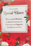 Niece Christmas - Traditional red